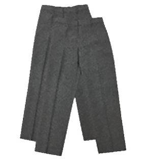 2 Pack Boy's Regular Leg Trousers