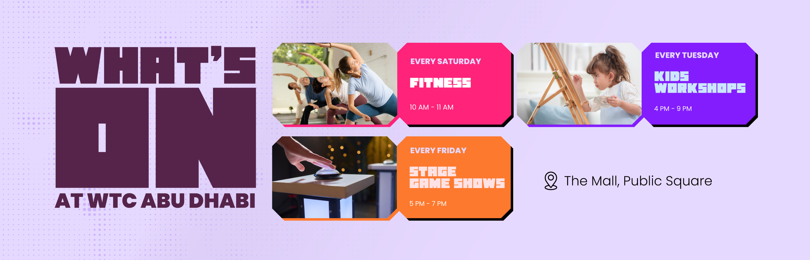 What’s On at WTC Abu Dhabi is BACK!