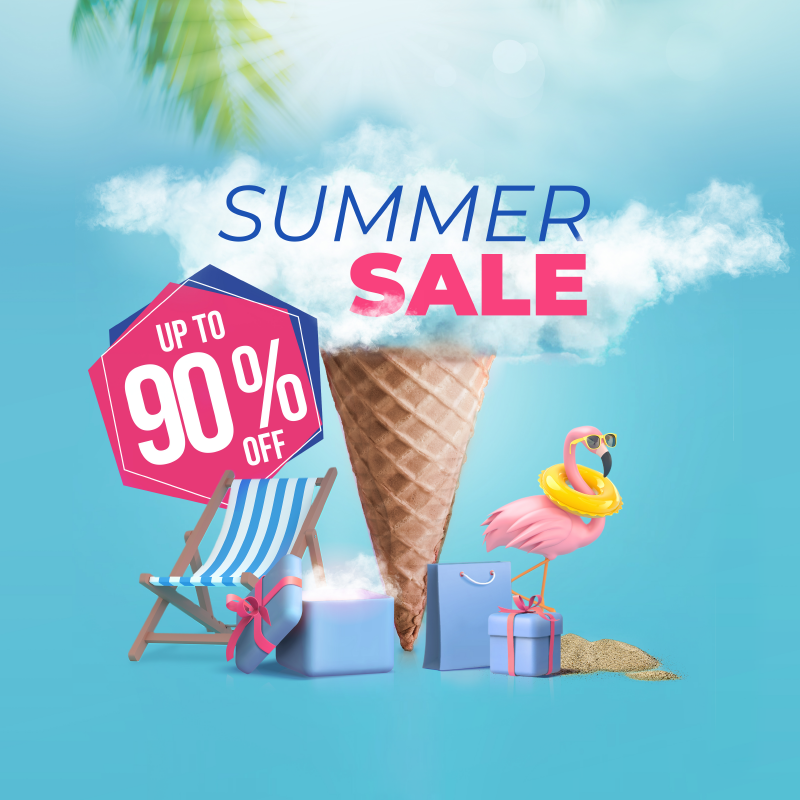 Get up to 90% discount!